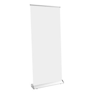 Roll Up Exclusive, sin impresión, 200 x 85 cm | plata 