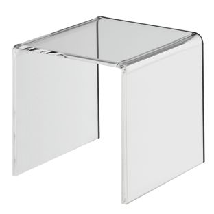 Expositor de metacrilato en U, transparente 100 x 100 x 100 mm 