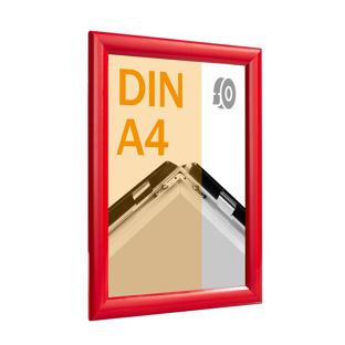 Marco abatible para contenido A4, aluminio, autoadhesivo null | null