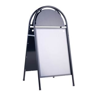 Caballete publicitario de acero A2 STEEL-STOP 