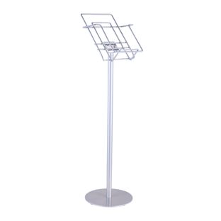 Portafolletos de pie con base JACKSON, 1x A4, plata 