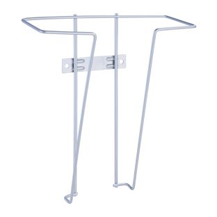 Portafolletos de pared JACKSON de alambre, A4, plata, compartimentos 1 