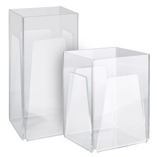 Porta menú cuadrado, metacrilato,  