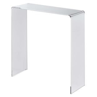 Expositor puente, metacrilato, transparente, rectangular 200 x 200 x 70 mm