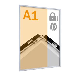 Marco abatible de seguridad A1, 19 mm, autoadhesivo 