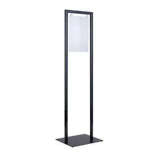 Expositor carteles Swing A4, negro 