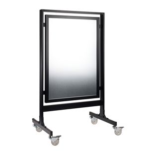 Caballete publicitario SQUARE, A1, negro 