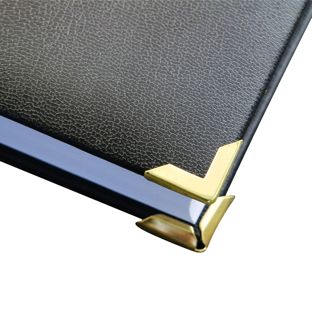 Esquinas para libros metal PS 16 - 16 x 16 mm  | latonado 