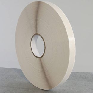 Cinta adhesiva de tela no tejida de doble cara con "fingerlift", adherencia fuerte, VL15-FL 10 mm | 500 m
