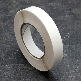Cinta adhesiva de PET de doble cara con "fingerlift", adherencia débil por una cara, TSAM05-FL 12 mm | 50 m