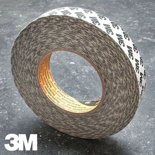 3M 9086, cinta adhesiva de tela no tejida de doble cara, adhesivo de acrilato muy fuerte 19 mm
