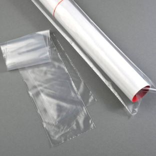 Bolsas planas, lámina de PE 50 µm | 80 x 750 mm 