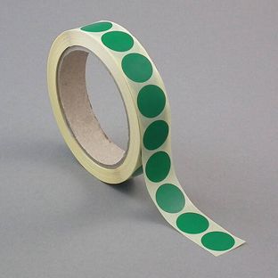 Puntos de marcado, verde oscuro  | 13 mm