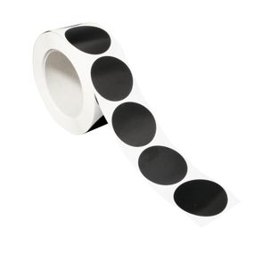 Puntos de marcado, papel negro  | 50 mm