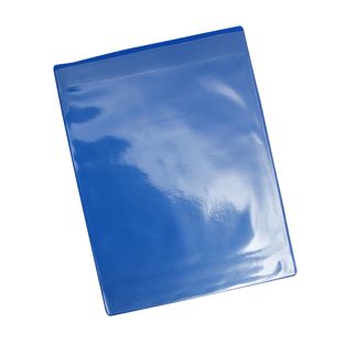 Sobres magnéticos para A4, con 1 banda magnética, lado estrecho abierto, azul 
