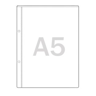 Fundas perforadas, DIN A5, PVC flexible de 180 µm 