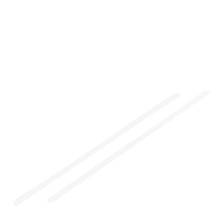Lengüetas para la carpeta de fástener, 160 mm, blanco 