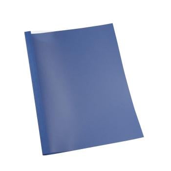 Carpetas térmicas para encuadernación A4, cartón de cuero, 30 hojas, azul oscuro | 3 mm | 230 g/m²