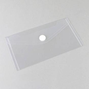 Sobres portadocumentos DIN lang, elemento para encuadernar y sujeción por contacto, lámina de PP, transparente mate 