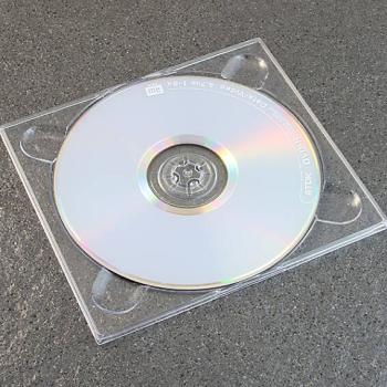 Bandeja para CD, formato Digipack, transparente 