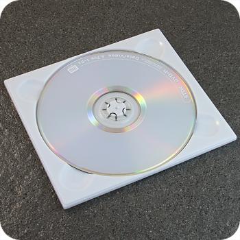 Bandeja para CD, formato Digipack, blanco 