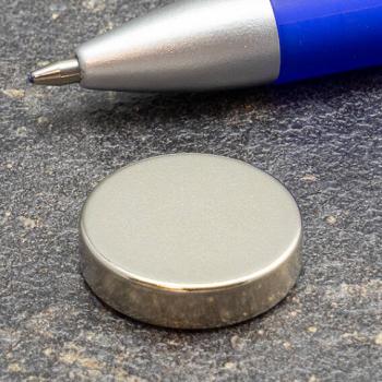 Imanes de neodimio con forma de disco, 20 mm x 5 mm, N42 
