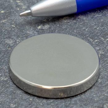 Imanes de neodimio con forma de disco, 35 mm x 5 mm, N42 