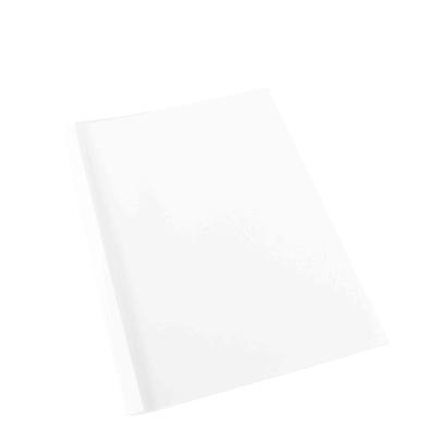Carpetas térmicas para encuadernación A4, cartón, 40 hojas, blanco 1,5 mm