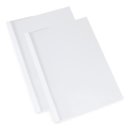 Carpetas térmicas para encuadernación A4, cartón, blanco 
