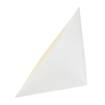 Sobres triangulares, autoadhesivo, papel 100 x 100 mm | blanco