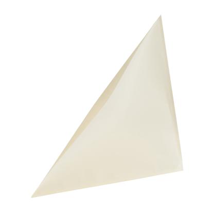 Sobres triangulares, autoadhesivo, papel 140 x 140 mm | transparente