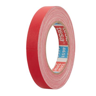 tesa 4651, Premium cinta de tela recubierta de acrílico 19 mm | rojo