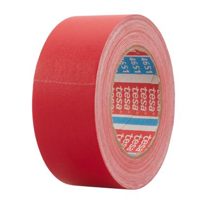 tesa 4651, Premium cinta de tela recubierta de acrílico 50 mm | rojo