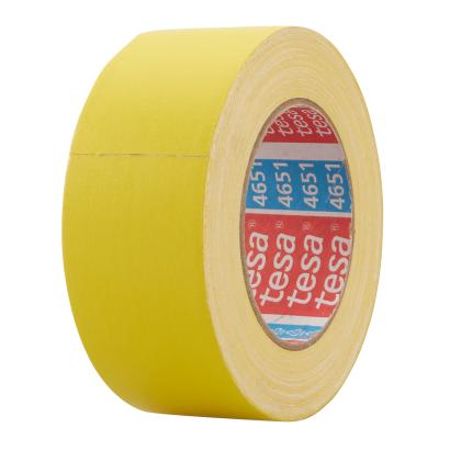 tesa 4651, Premium cinta de tela recubierta de acrílico 50 mm | amarillo