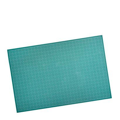 Almohadilla de corte XXL, 150 x 100 cm, superficie autocurativa, cuadrícula verde