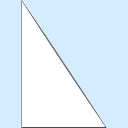 Sobres triangulares, autoadhesivos, lámina, transparentes 210 x 140 mm
