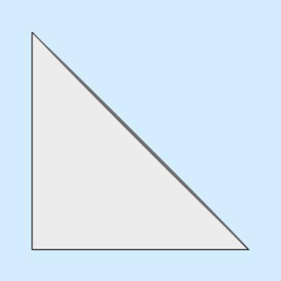 Sobres triangulares, autoadhesivo, papel 
