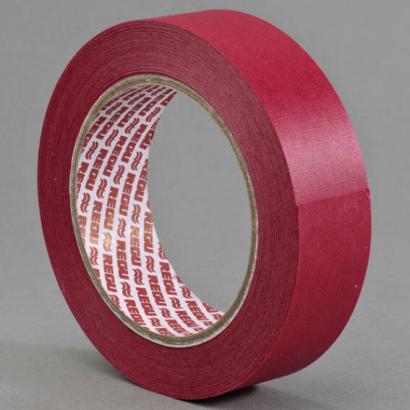 Cinta de refuerzo REGUtaf H3, papel de fibra especial, corrugado fino rojo | 19 mm
