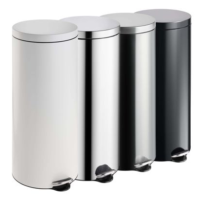 Cubo de basura con pedal 30 L 