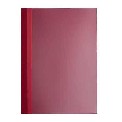 Carpeta para encuadernación con ojales A4, cartón de cuero, 25 hojas, null | 2 mm