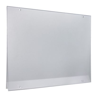 Fundas para carteles, PVC rígido, con 4 agujeros redondos formato horizontal | A4