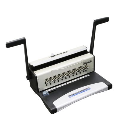 Máquina para encuadernaciones de alambre S303, paso 3:1, con 34 perforaciones cuadradas (hasta máx. A4) 