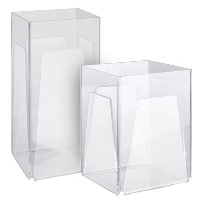 Porta menú cuadrado, metacrilato,  
