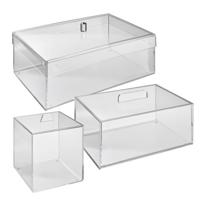  Caja de metacrilato con tapa 