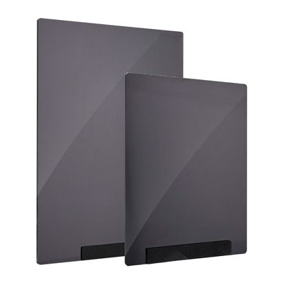 Placa de metacrilato para sistema de combinación variable MODUL, pizarra negra, PMMA 