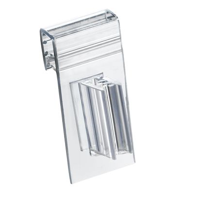 Clip soporte para regletas portaprecios 