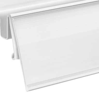 Regleta portaprecios TE para estanterías Tegometall 39 mm | 1240 mm | blanco 
