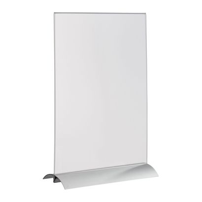 Soporte expositor en T con base de sujeción de aluminio 