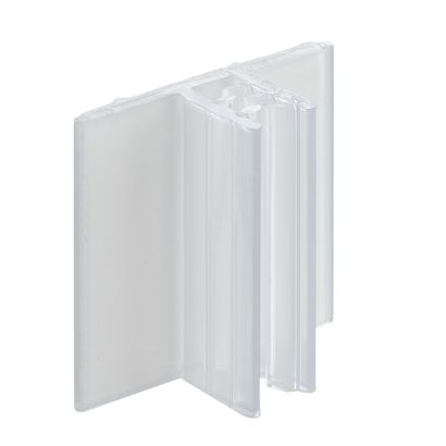 Soporte para tarjetas de, autoadhesivos en ángulo de 90º | 25 x 25 mm