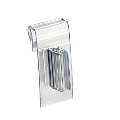 Clip soporte para regletas portaprecios flexible 